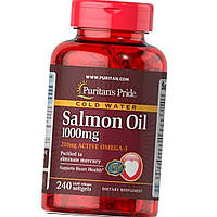 Риб'ячий жир лосося Омега 3 Puritan's Pride Salmon Oil 1000 mg 240 капс Omega 3