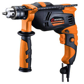 Дриль ударний 600Вт, 0-3000об/хв,1.5-13мм INTERTOOL WT-0106