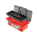 Ящик для інструментів з металевими замками 13" 335*185*130 мм INTERTOOL BX-0513, Інструментальний ящик, фото 5