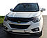 Дефлектор капоту мухобійка Hyundai IX35 2010-2016 - тип: туреччина, фото 7