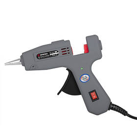 Пістолет клейовий 20(65)Вт, 230В, 180-195°C під стрижні 7-7.5 мм, 5-13 г / хв. INTERTOOL RT-1101