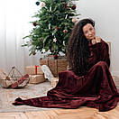 Махровий теплий плед, фото 5