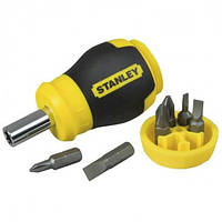 Отвертка 6 насадок укороченная Stanley 0-66-357