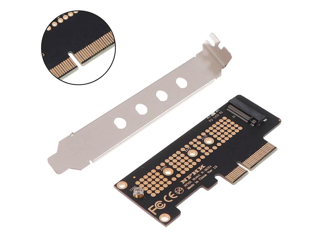 Плата розширення адаптер PCIEx x4 to NVME