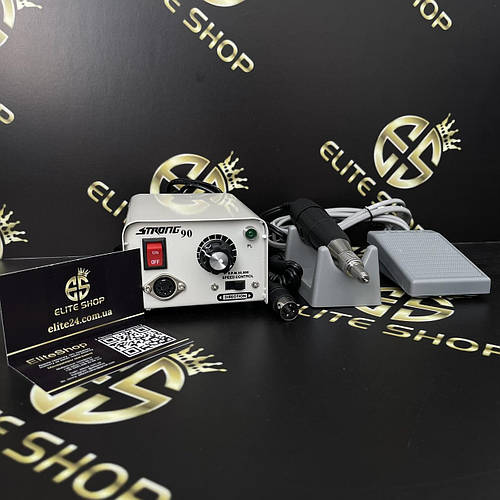 Мощный фрезер Стронг 90 102L Корея для снятия гель-лака и геля 65вт и ...