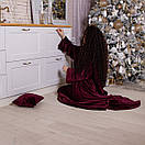 Махровий теплий плед, фото 8