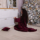 Махровий теплий плед, фото 9