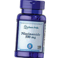 Ниацинамид (Ниацин) Puritan's Pride Niacinamide 500 mg 100 таб