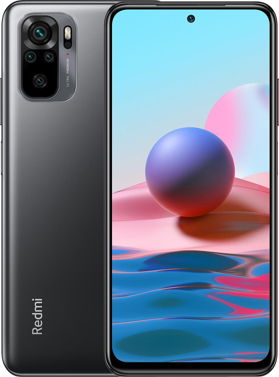 Xiaomi Redmi Note 10 4/64Gb (Global Version), 4G, 5000 mAh, Snapdragon 678, Камера 48 Мп, AMOLED-дисплей 6.43"