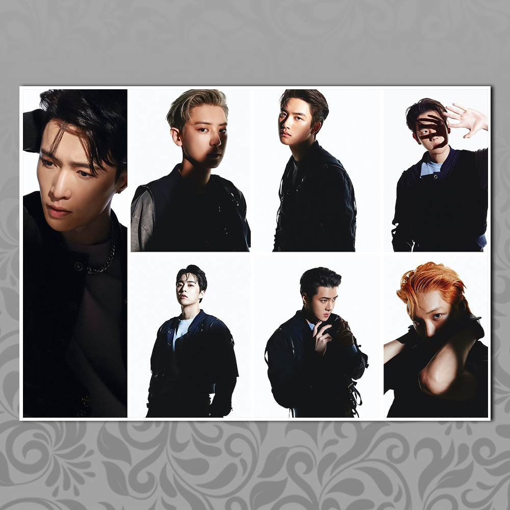 Плакат А3 K-Pop EXO 033