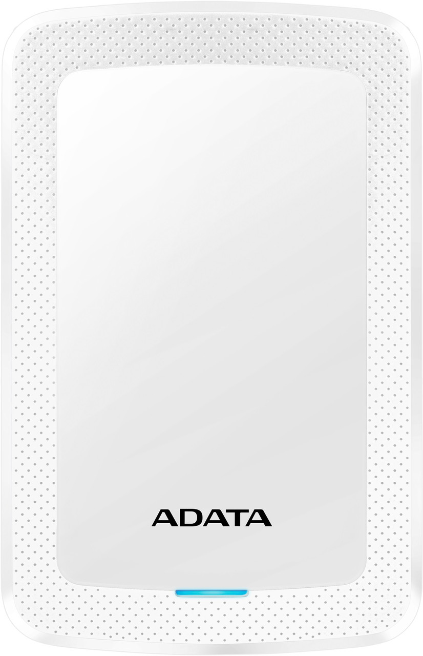 Зовнішній жорсткий диск 1 TB ADATA DashDrive HV300 2.5" USB 3.1 white (AHV300-1TU31-CWH), фото 1