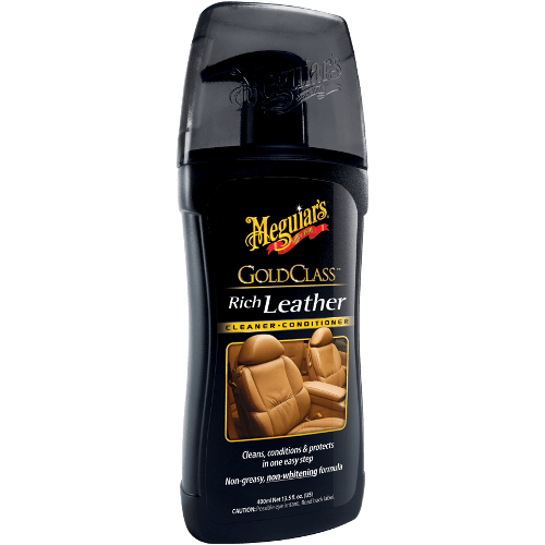 Гель 3 в 1 для догляду за шкіряним салоном Meguiar's G17914 Gold ClassTM Rich Leather Gel, 400 мл