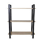 Стелаж "Венге" 3 полиці Дуб Античний (), фото 2