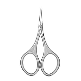 Ножиці для кутикули матові, Staleks Beauty & Care 10 Type 1, SBC-10/1, фото 4