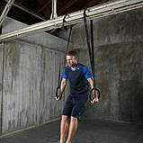 Кільця гімнастичні для кросфіту/гімнастики та шведської стінки з регулюванням пластмасові Profi (MS 1553), фото 2