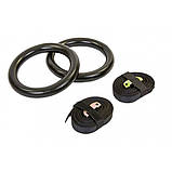 Кільця гімнастичні для кросфіту/гімнастики та шведської стінки з регулюванням пластмасові Profi (MS 1553), фото 8