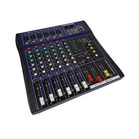 Мікшерний пульт 4all Audio CT60S 6 моно входів з USB