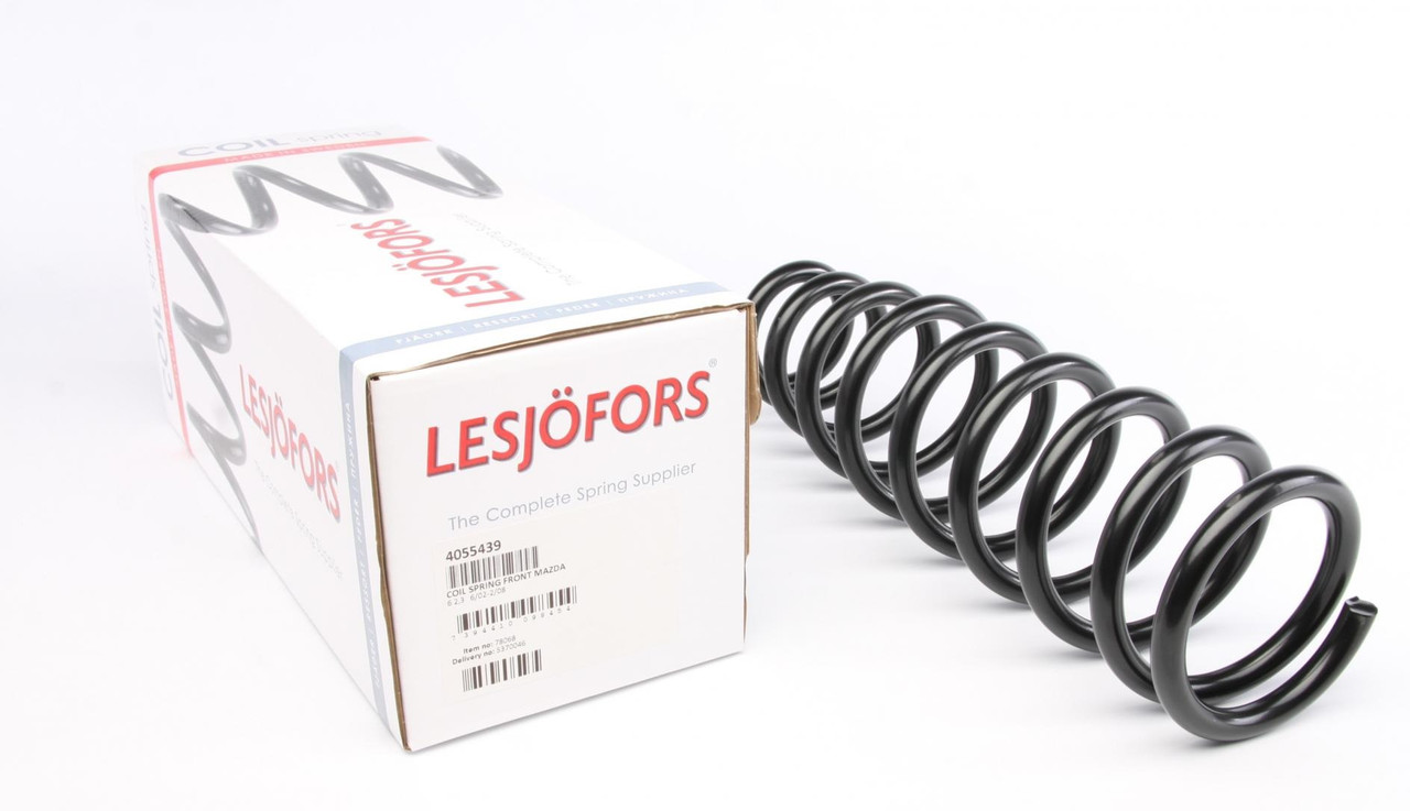Пружина (передня) Mazda 6 2.3 02-08 (седан/універсал/накл.зад.частина) #Lesjofors 4055439, фото 1