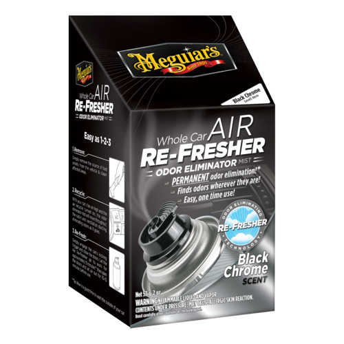 Освіжувач повітря "Чорний хром" аромат Meguiar's G181302 Air Re-Fresher Black Chrome Scent, 57 г