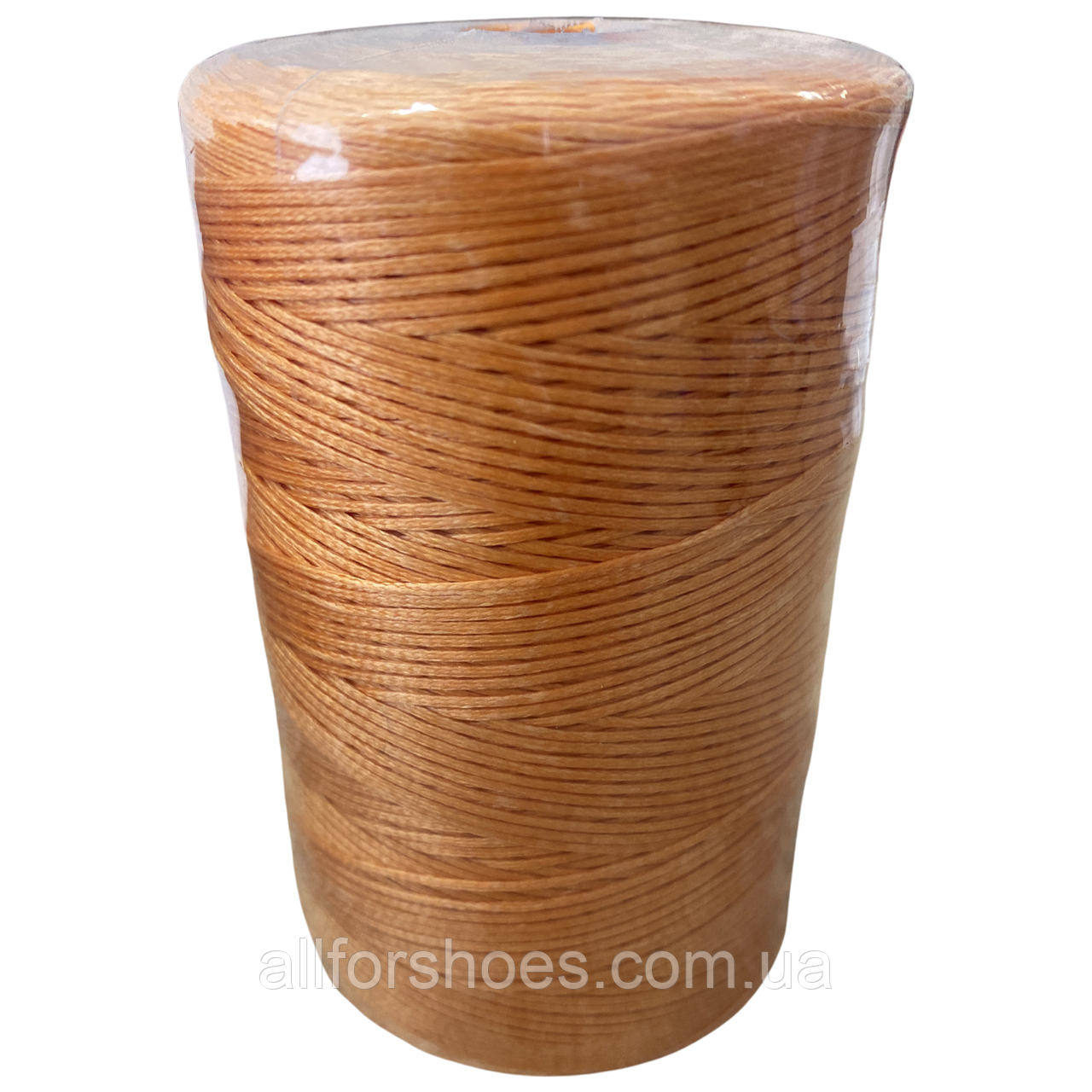 Нитка вощена оранжева 500м - для ременів і шкіряних виробів, меблів, одягу, автомобілів.