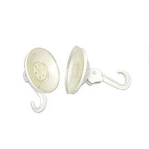 Гачки пластмасові на присосці набір 4 шт, фото 3