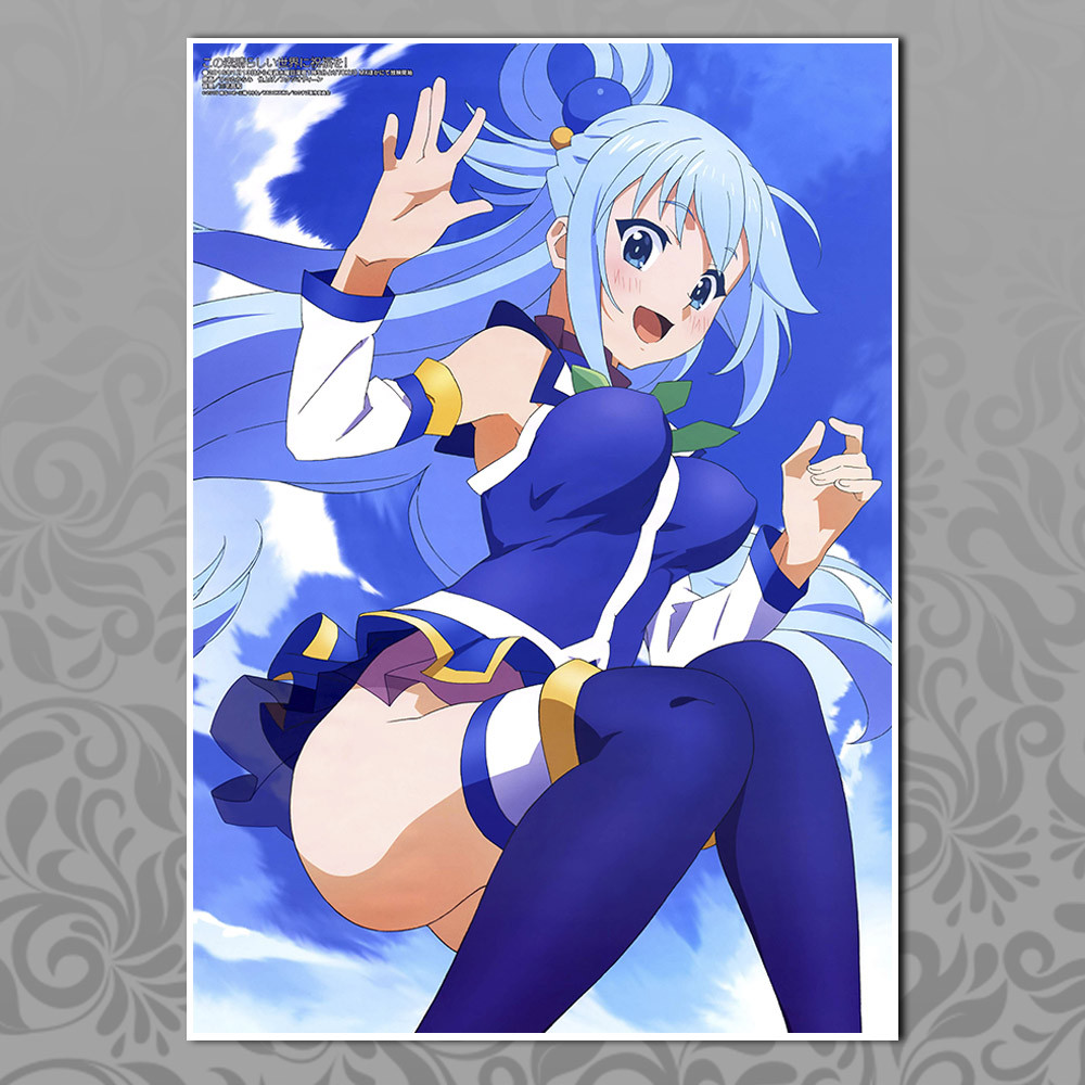 Плакат А3 Аніме KonoSuba 004