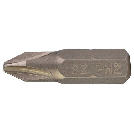 Набір біт РН2×50мм 1/4" 10шт S2 (пласт кейс) ULTRA (4010212), фото 2