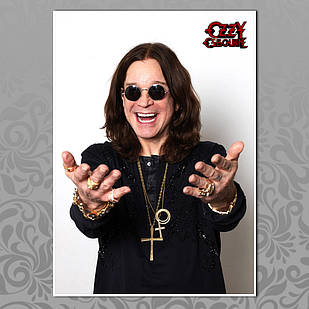 Плакат А3 Ozzy Osbourne 09