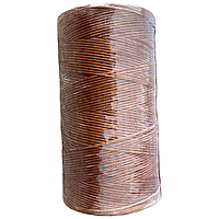 Нитка вощена руда 500м - для ременів і шкіряних виробів, меблів, одягу, автомобілів.