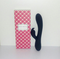 Подвійний вібратор з підігрівом, стимулятор для клітора і піхви, інтимні іграшки для жінок