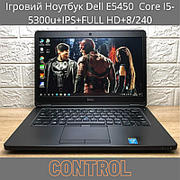Игровой ноутбук Dell E5450 Core I5-5300u+IPS+FULL HD+8/240