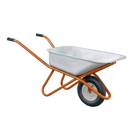 Тачка будівельна одноколісна 90л 200кг колесо 15" FLORA (5056464), фото 1