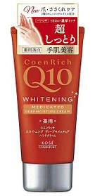 Антивіковий крем для рук KOSE Cosmeport Coenrich Q10 глибоко Зволожуючий з Коензимом Q10 та Відбілюючим ефектом 80 грам