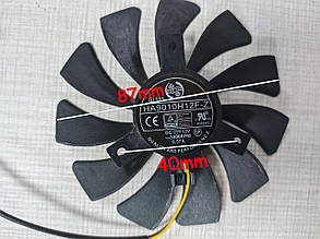 Вентилятор для відеокарти MSI GTX 1050ti 1060 RX 460 560 550 HA8010H12F-Z HA9010H12F-Z, фото 3