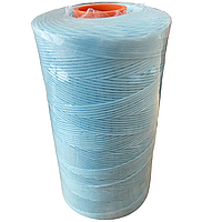 Нитка вощена блакитна 500м - для ременів і шкіряних виробів, меблів, одягу, автомобілів.