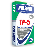 Смесь POLIMIN TP-5 25кг самовыравнивающая толщина 3-40мм