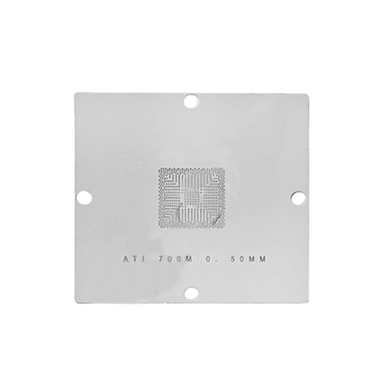 Трафарет BGA прямого нагріву ATI 700M (0.50mm) 90 x 90 mm, фото 1