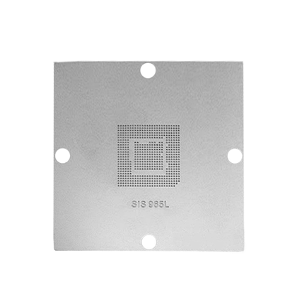 Трафарет BGA прямого нагріву SIS 965L (0.60 mm) 90 x 90 mm, фото 1