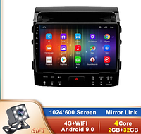 Junsun 4G Android магнитола для Toyota Land Cruiser 11 200 2015 - 2018 2ГБ ОЗУ + 32 + 4G тип D