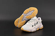 Чоловічі кросівки Adidas Ozweego. Рефлектив. Beige бежевий.. ТОП Репліка ААА класу., фото 2