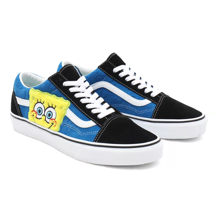 spongebob vans high top