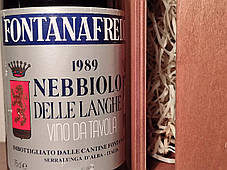 Вино 1989 року Nebbiolo Fontanafredda Італія, фото 2