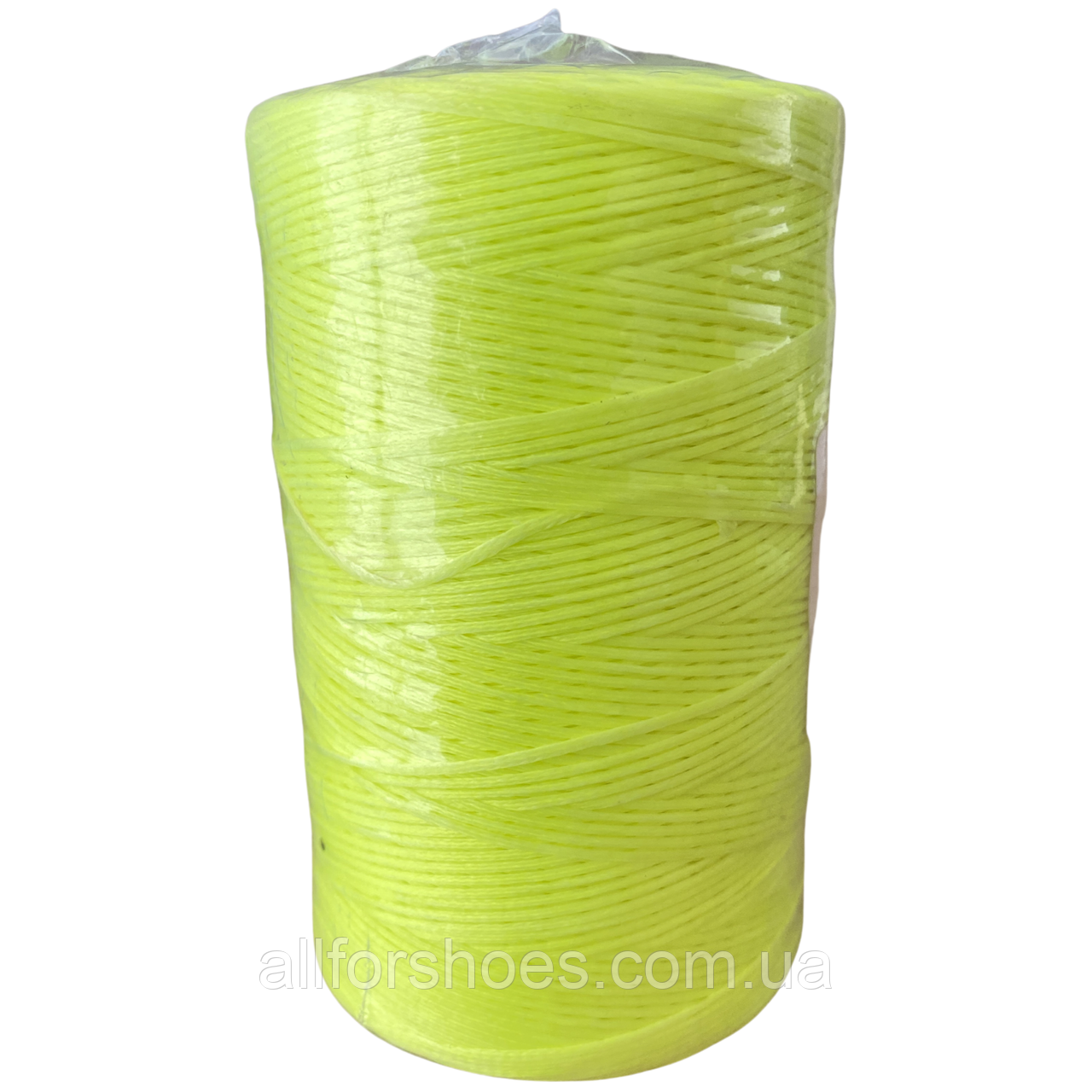 Нитка вощена салатова 1мм 500м - для ременів і шкіряних виробів, меблів, одягу, автомобілів.