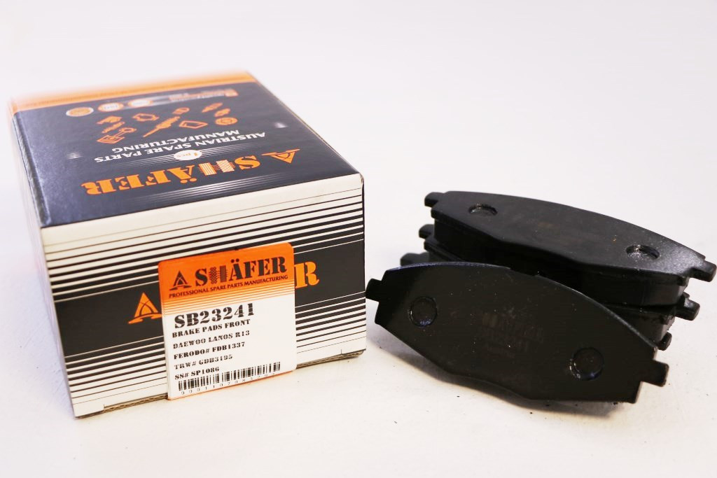 Колодки гальмівні передні "SHAFER" Daewoo Lanos, Део Ланос #SB23241
