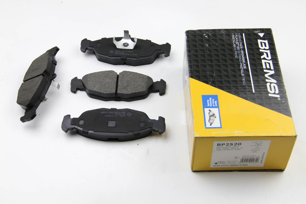 Колодки гальмівні передні "BREMSI" Daewoo Lanos, Део Ланос #BP2520, фото 1