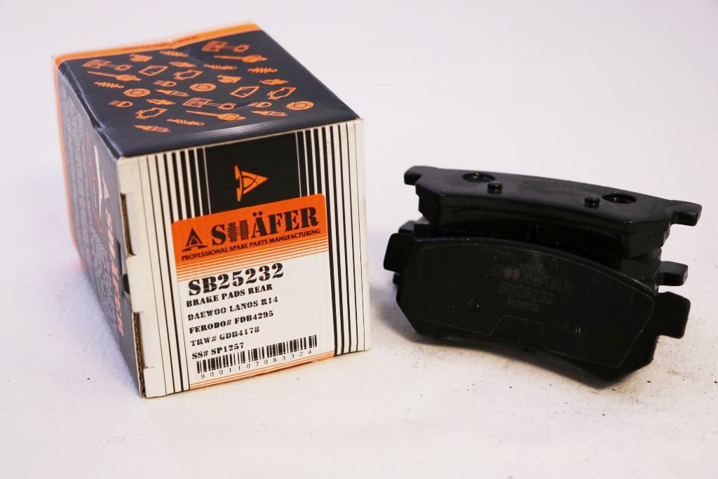 Колодки гальмівні задні "SHAFER" Chevrolet Lacetti, Шевроле Лачетті #SB25232