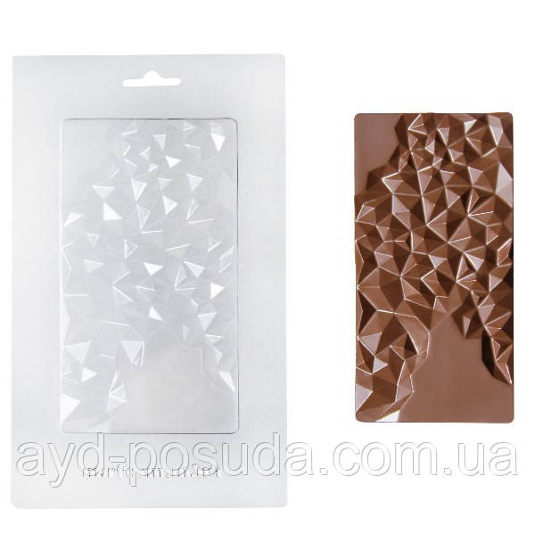 Пластикова форма для шоколаду "Бита" арт. ВК02062022, фото 1