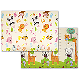 Дитячий розвивальний килимок ігровий складаний термокилимок двосторонній 2*1,8 м, фото 7