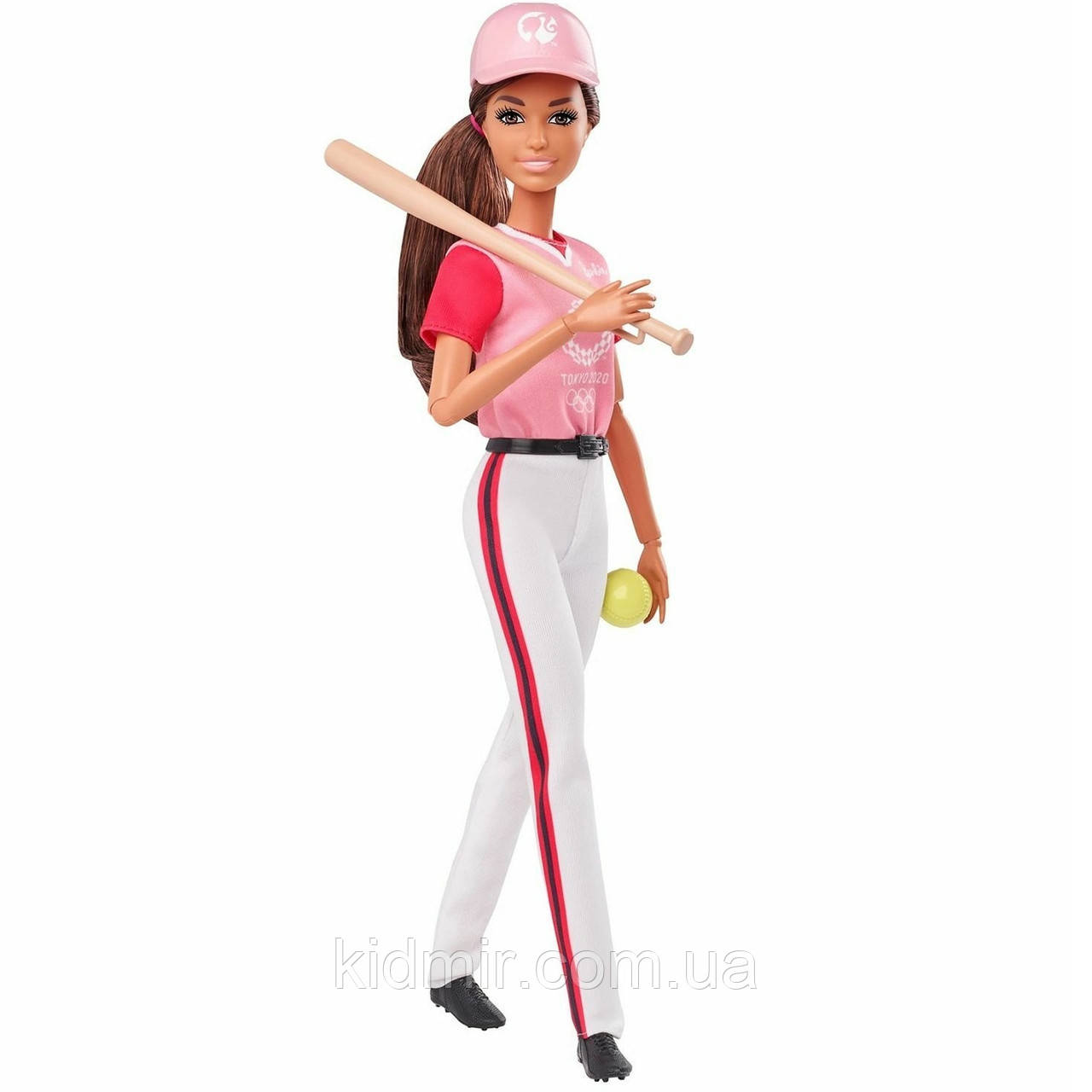 Лялька Барбі Олімпійські ігри Токіо Софтбол Barbie Olympic Games Tokyo 2020 GJL77