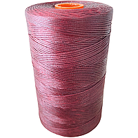Нитка вощена бордо 500м - для ременів і шкіряних виробів, меблів, одягу, автомобілів.